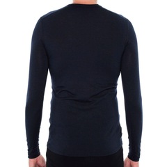 Blusa Segunda Pele Térmica Solo Essential Merino Crew - Masculina - Foto 2