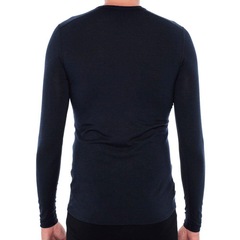 Blusa Segunda Pele Térmica Solo Essential Merino Crew - Masculina - Foto 4