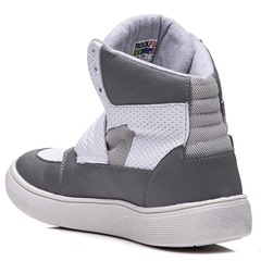 Tênis Cano Alto RockFit U2 em Couro - Adulto - Foto 3