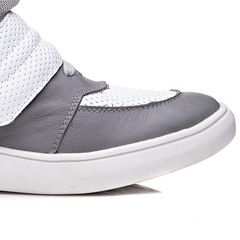 Tênis Cano Alto RockFit U2 em Couro - Adulto - Foto 5