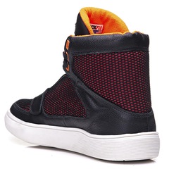 Tênis Rockfit Red Hot em Couro - Masculino - Foto 3