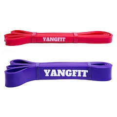 Kit Super Band Yangfit Extensor Elástico - Leve e Forte - Foto 1
