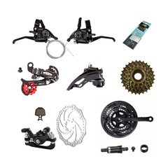 Bicicleta Vikingx X25 - Aro 26 - Freio a Disco Mecânico - Câmbio Mega Ranger - 21 Marchas - Adulto - Foto 2