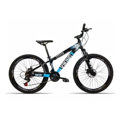 Bicicleta Vikingx X25 - Aro 26 - Freio a Disco Mecânico - Câmbio Mega Ranger - 21 Marchas - Adulto - Foto 1