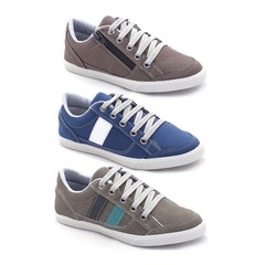 Kit Sapatênis Stop Calçados DB com 3 Pares - Masculino - Infantil - Foto 1