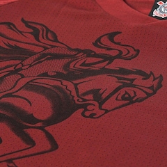 Camiseta do Corinthians Retrô Gol 2011 Grená - Masculina - Foto 3