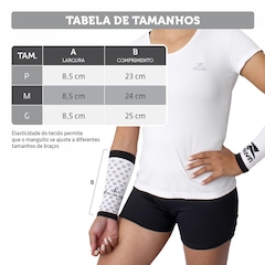Manguito Curto Muvin MGT-400 Voleibol Elite Unissex - Adulto - Foto 5