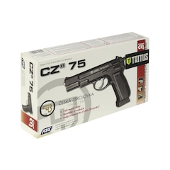 Pistola de Pressão Airsoft ASG CZ 75 Full Metal 4.5mm - Foto 8