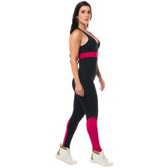 Macacão Sandy Fitness Absolut Amora - Feminino - Foto 2