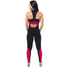 Macacão Sandy Fitness Absolut Amora - Feminino - Foto 3