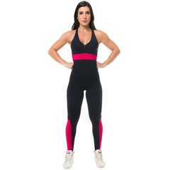 Macacão Sandy Fitness Absolut Amora - Feminino - Foto 1