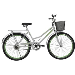Bicicleta Athor Venus com Cestão Aro 26 - Freio V-Brake - Marcha Único - Adulto - Foto 1