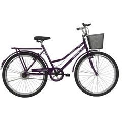 Bicicleta Athor Venus com Cestão Aro 26 - Freio V-Brake - Marcha Único - Adulto - Foto 1