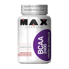BCAA 2400 Max Titanium 60 cápsulas - Foto 1