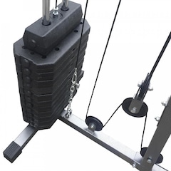 Kit Estação de Musculação WCT Fitness com 80 kg + Puxador - Foto 3