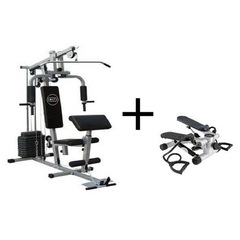 Estação de Musculação WCT Fitness com 80Kg + Stepper - Foto 11