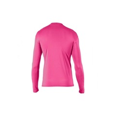 Camiseta Poker Infantil Manga Longa Fator De Proteção Uv50+ Rosa - Foto 2