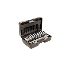 Kit Wct Fitness 217 com Anilhas Cromadas + Halteres Com Rosca Na Maleta - 12Kg - Foto 6