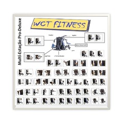 Aparelho De Musculação Ginastica Academia Pro Deluxe - Foto 8