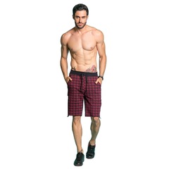 Bermuda Pargan Xadrez  Fayetteville - Masculina - Foto 4