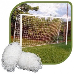 Rede para Gol Society Gismar Redes - Fio 2m Nylon - 5 metros - 2 Unidades - Foto 2
