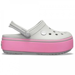 Sandália Crocs Crocband Platform - Feminina - Foto 1