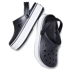 Sandália Crocs Crocband Platform - Adulto - Foto 2