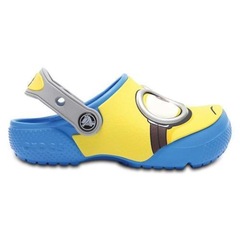 Sandália Crocs Funlab Minions Clog - Infantil - Foto 2