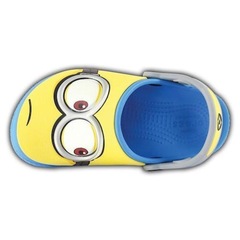 Sandália Crocs Funlab Minions Clog - Infantil - Foto 4