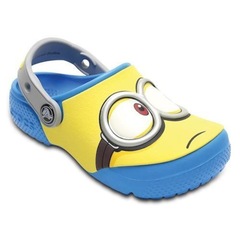 Sandália Crocs Funlab Minions Clog - Infantil - Foto 1