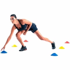 Kit KL Master Fitness Cone Chinês Funcional - 10 Unidades - Foto 4