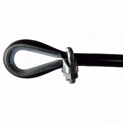 Kit 20 Grampos Clips Cabo de Aço Reparo Academia Aparelho - Foto 1