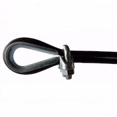 Kit 10 Grampos Clips Cabo de Aço Reparo Aparelho Academia - Foto 4