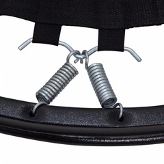 Kit 40 Ganchos Bigode W Mini Cama Elastica Jump Profissional - Foto 3