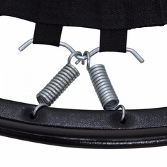 Kit 40 Ganchos Bigode W Mini Cama Elastica Jump Profissional - Foto 5