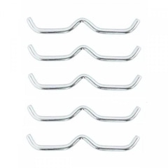 Kit 40 Ganchos Bigode W Mini Cama Elástica Jump Profissional - Foto 1