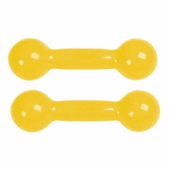 Kit de Halteres KL Master Fitness Academia Emborrachado - 5 Kg - 2 unidades - Foto 1