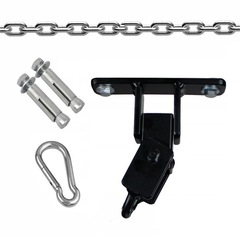 Kit Gorilla Saco de Pancada 180 Cm + Suporte Teto Articulado - Foto 4