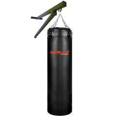 kit Gorilla Saco de Pancada 120 cm + Suporte de Parede - Foto 1