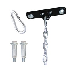 Kit Gorilla Saco de Pancada 160 Cm + Luva Adulto + Suporte - Infantil - Foto 4