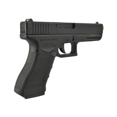 Pistola Airsoft Elétrica Cyma Glock G18C CM.030 Semi-Metal Bivolt + BBs BB King 0.12g - Foto 6