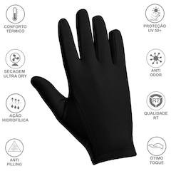 Luva de Frio Segunda Pele Roupas Térmicas Frio Intenso - Adulto - Foto 4