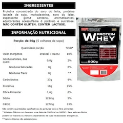 Kit Whey Protein Waxy Bodybuilders - Morango - 900g + Whey Protein + BCAA + Creatina + Coqueteleira - Foto 5