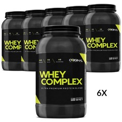 Kit com 6 Whey Complex Ultra Premium Protein Original Nutrition Blend - Baunilha - 900g - Foto 5