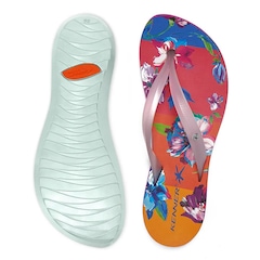 Chinelo Kenner Lips Ibiza Floral Pop - Feminino - Foto 4