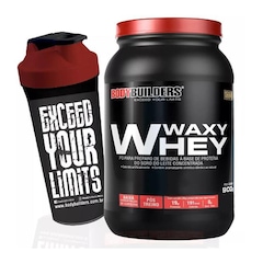 Whey Protein Bodybuilders - Chocolate - 900g + Coqueteleira - Foto 1
