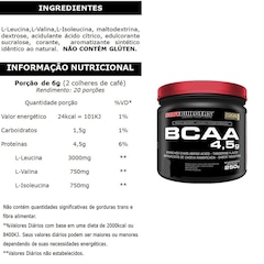 Kit Hipercalórico Bodybuilders - Chocolate - 3Kg + Whey Protein + BCAA + Creatina + Coqueteleira - Foto 5