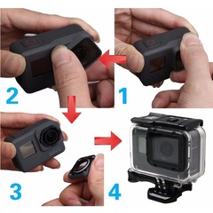 Caixa Estanque Shoot Aberta na Lateral para GoPro Hero 5, 6, 7 Black - Foto 6