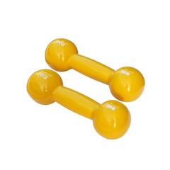 Halter Emborrachado Odin FIt de Vinil 2 kg  - 1 Par - Foto 1