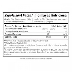 Kit 2 Iso Whey Protein Isolado Bodybuilders - Morango - 2kg - Foto 3